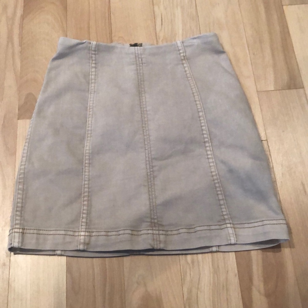 Free People Modern Femme Denim Mini